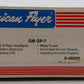 American Flyer 6-48009 S Gauge General Motors GP-7 Diesel Locomotive #8009 EX/Box