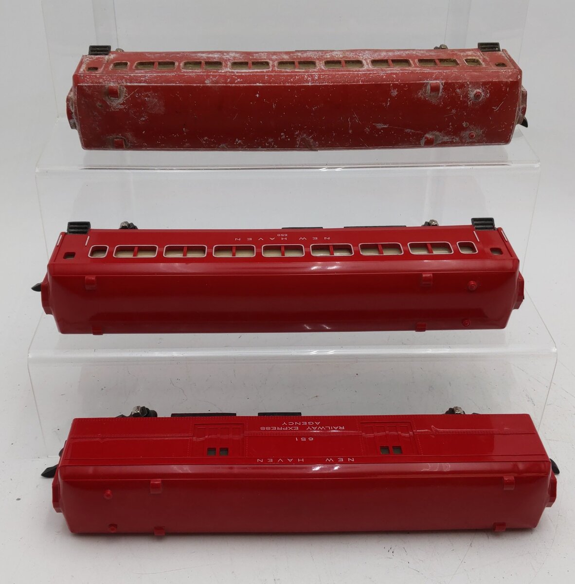 American Flyer Vintage S Pullman Passenger Cars #650 #651