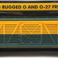 MTH 30-7109 O Gauge CNW Yellow & Green Semi-Scale Stock Car #15033 LN/Box