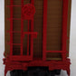S-Helper 00332 S Gauge ATSF Bulkhead Flatcar w/JM Load #92182 EX/Box