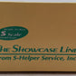 S-Helper 00332 S Gauge ATSF Bulkhead Flatcar w/JM Load #92182 EX/Box