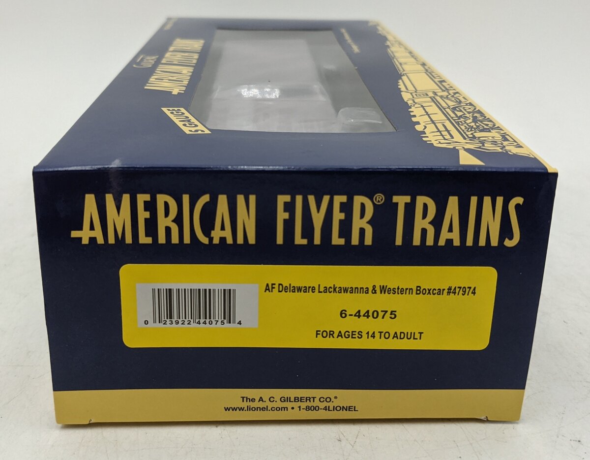 American Flyer 6-44075 S Delaware, Lackawanna and Western Boxcar #47974 NIB