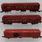 American Flyer Vintage S Gauge Pullman Passenger Cars #652 #653 #718 [3] VG