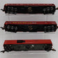 American Flyer Vintage S Gauge Pullman Passenger Cars #652 #653 #718 [3] VG