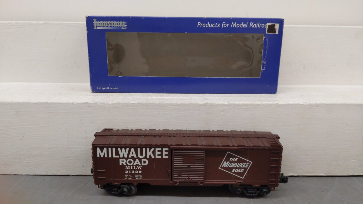 Industrial Rail 1004 O Milwaukee Road Boxcar EX/Box