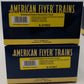 American Flyer 6-47900 S Delaware & Hudson Fluted-Side Coach #21/#24 (Set of 2) EX/Box