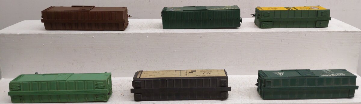 American Models S Gauge Freight Cars [6] #520 #3765 #2190 #8148 EX