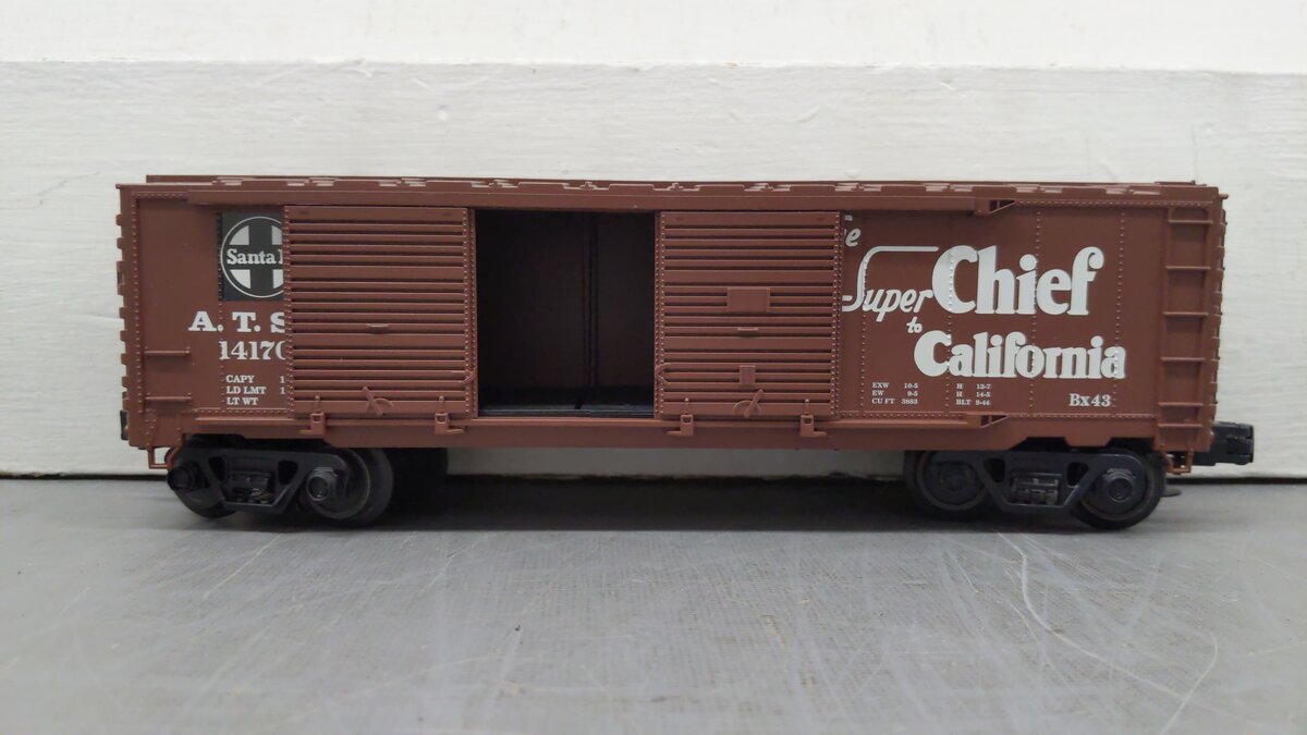 Industrial Rail IDMU1105 Santa Fe Double Door Boxcar EX/Box