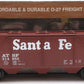 MTH 33-7504 O Gauge Santa Fe 3-Bay Covered Hopper #314953 LN/Box