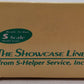 S-Helper 00159 "S" Scale CB&Q Bulkhead Flatcar W/ PC BM Load EX/Box