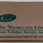 S-Helper 00159 "S" Scale CB&Q Bulkhead Flatcar W/ PC BM Load EX/Box