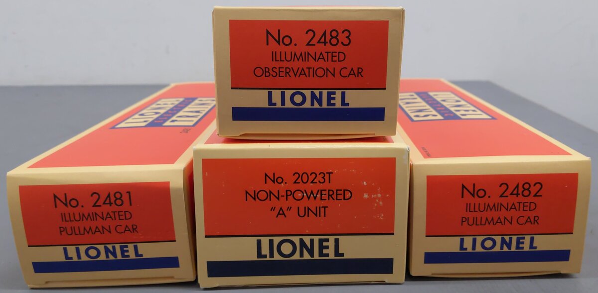 Lionel 6-38354 O Gauge Union Pacific Anniversary Diesel Passenger Set #1464W EX/Box