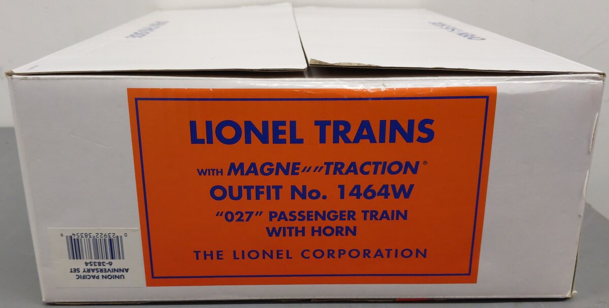 Lionel 6-38354 O Gauge Union Pacific Anniversary Diesel Passenger Set #1464W EX/Box