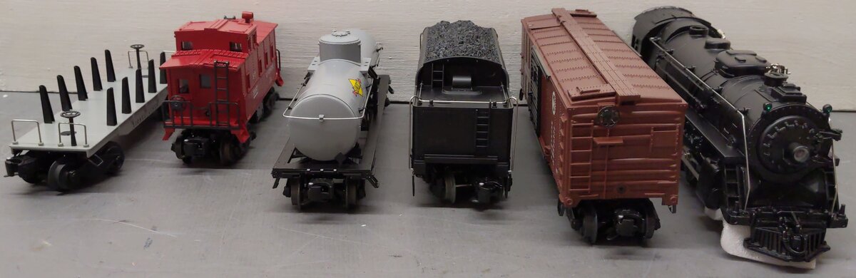 Lionel 6-38338 O Gauge PWC Berkshire Steam Freight Train Set #2129WS EX/Box