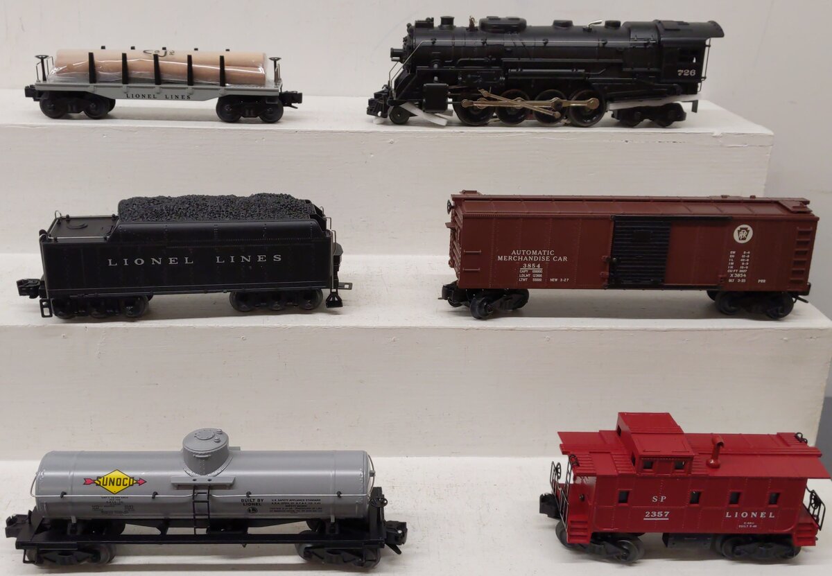 Lionel 6-38338 O Gauge PWC Berkshire Steam Freight Train Set #2129WS EX/Box