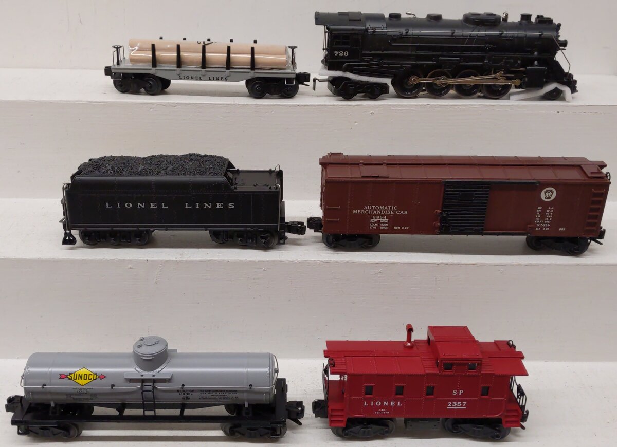 Lionel 6-38338 O Gauge PWC Berkshire Steam Freight Train Set #2129WS EX/Box