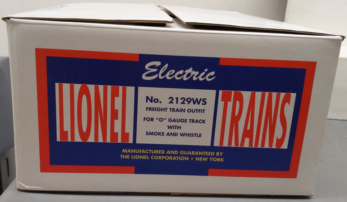 Lionel 6-38338 O Gauge PWC Berkshire Steam Freight Train Set #2129WS EX/Box