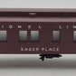 Lionel 6-27903 O Gauge Lionel Lines Sager Place Observation Car #2626 LN/Box