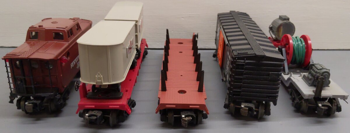 Lionel 6-21763 O Gauge New Haven PWC Freight Car Set EX/Box