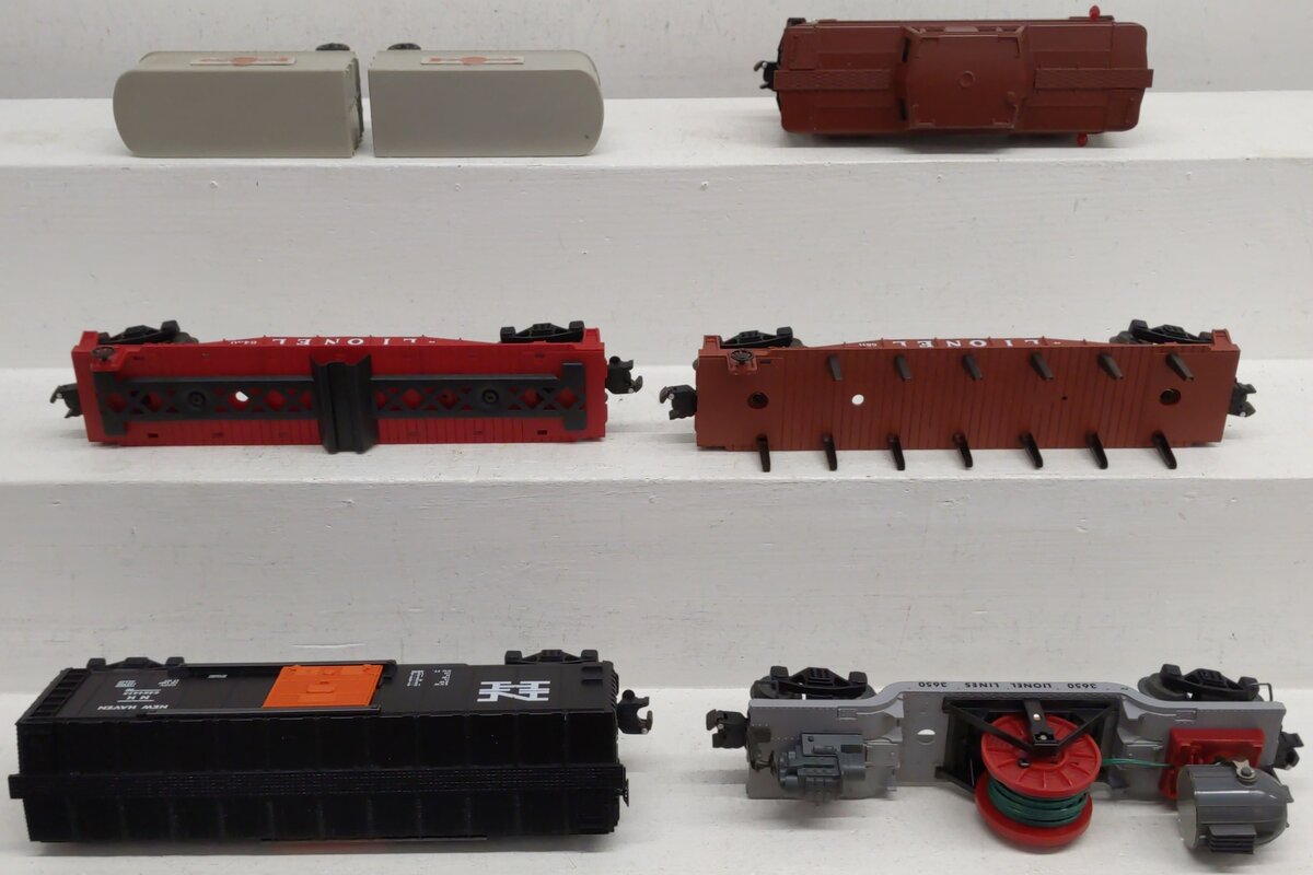 Lionel 6-21763 O Gauge New Haven PWC Freight Car Set EX/Box