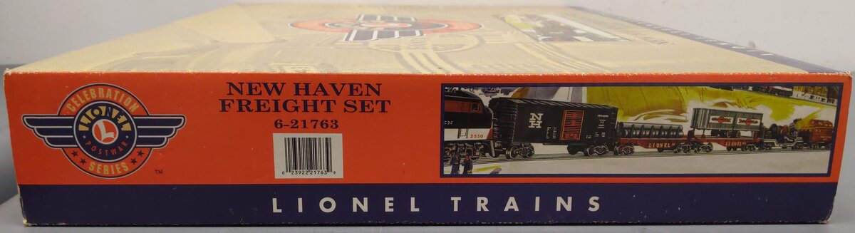 Lionel 6-21763 O Gauge New Haven PWC Freight Car Set EX/Box