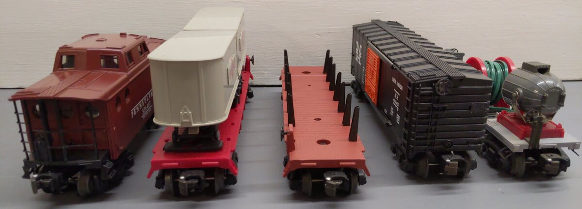 Lionel 6-21763 O Gauge New Haven PWC Freight Car Set EX/Box