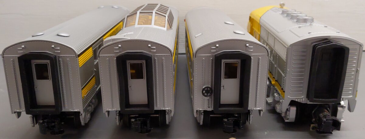 MTH 30-4186-1 Santa Fe RailKing F-3 O Gauge Passenger Train Set with PS 2.0 EX/Box