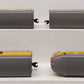 Lionel 6-39146 O Gauge Union Pacific Aluminum Passenger Car 4-Pack LN/Box