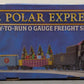 Lionel 6-30184 Polar Express & Trade O Gauge Steam Freight Train Set EX/Box