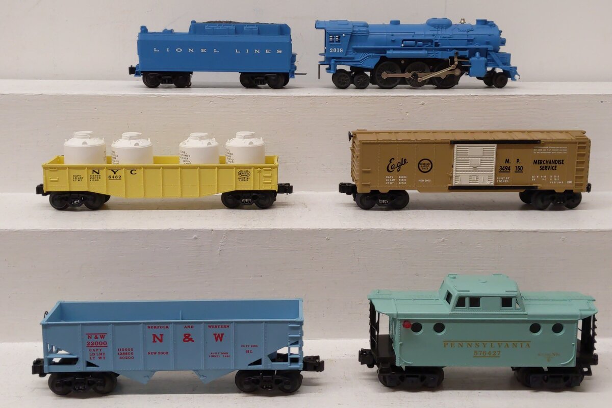 Lionel 6-31701 O Gauge Boy's Steam Train Set EX/Box