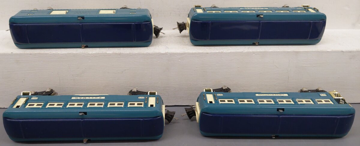 MTH 11-80040 Lionel Lines Tinplate 4-Car 2600 Series Set EX/Box