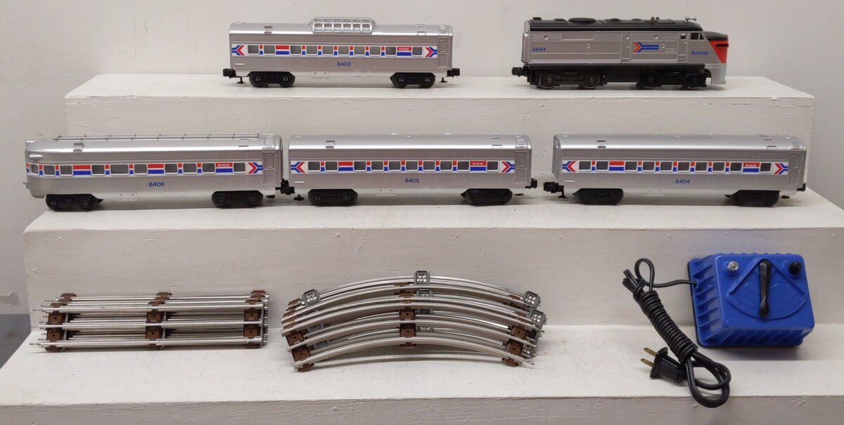 Lionel 6-1663 O Gauge Amtrak Lake Shore Limited Electric Train Set EX/Box