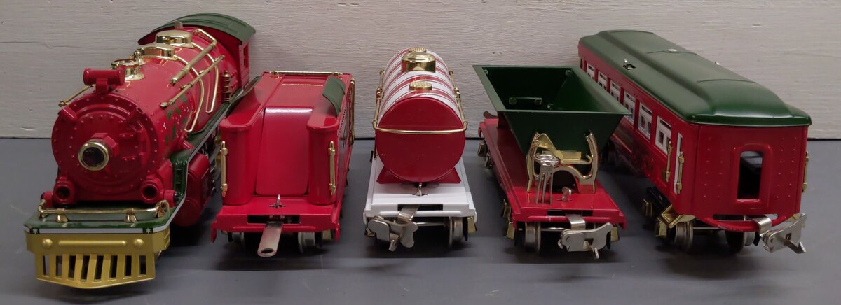 Lionel 6-51012 Tinplate Christmas O Gauge Steam Train Set LN/Box