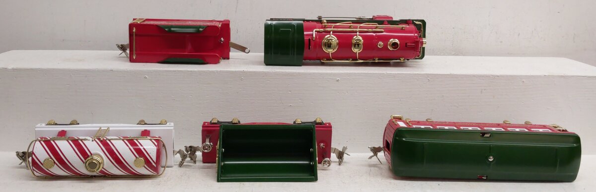 Lionel 6-51012 Tinplate Christmas O Gauge Steam Train Set LN/Box