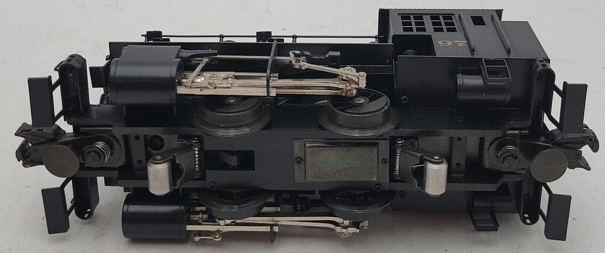 Right-of-Way 5006 Brass Baltimore & Ohio 0-4-0 Dockside Switcher #97 (3-Rail) LN/Box