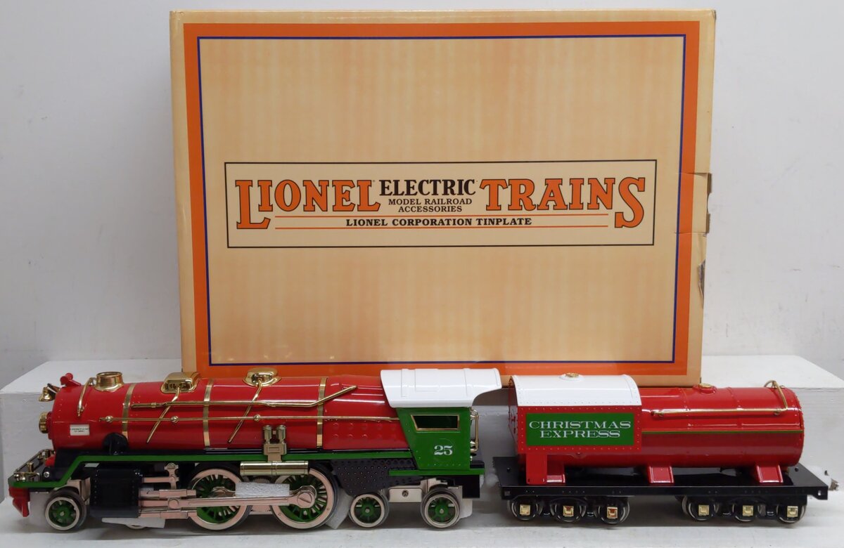 MTH 11-1074-1 Std. Lionel Corporation Tinplate 400E Steam Loco #25- Proto 3.0 LN/Box