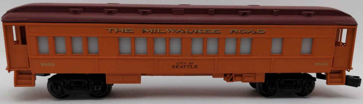 Lionel 6-9505 O Gauge Milwaukee Road "City of Seattle" Passenger Car EX/Box