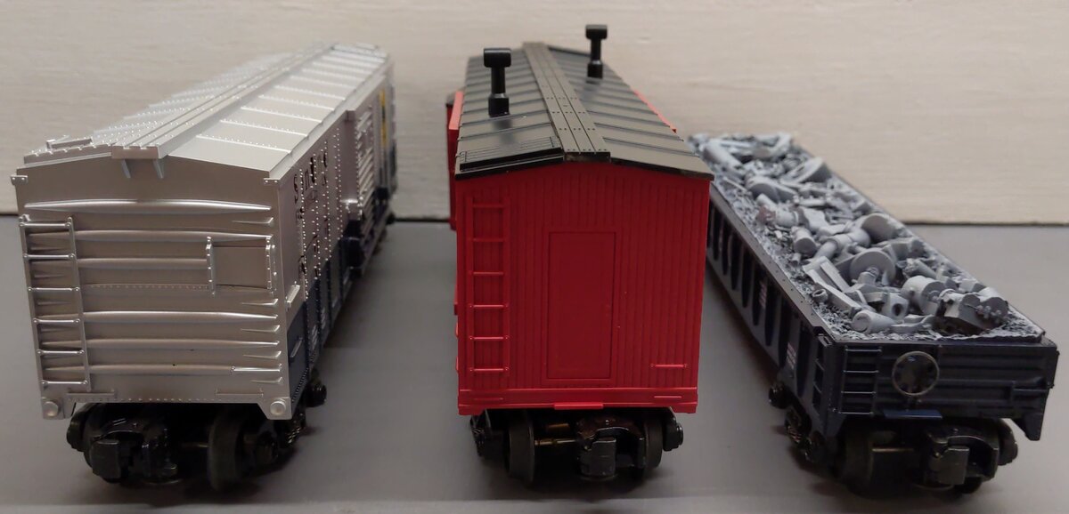 MTH 30-4026-0 O Gauge B&O 0-4-0 Dockside Steam Freight Train Set w/Whistle EX/Box