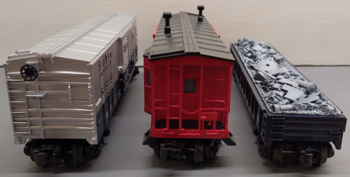 MTH 30-4026-0 O Gauge B&O 0-4-0 Dockside Steam Freight Train Set w/Whistle EX/Box