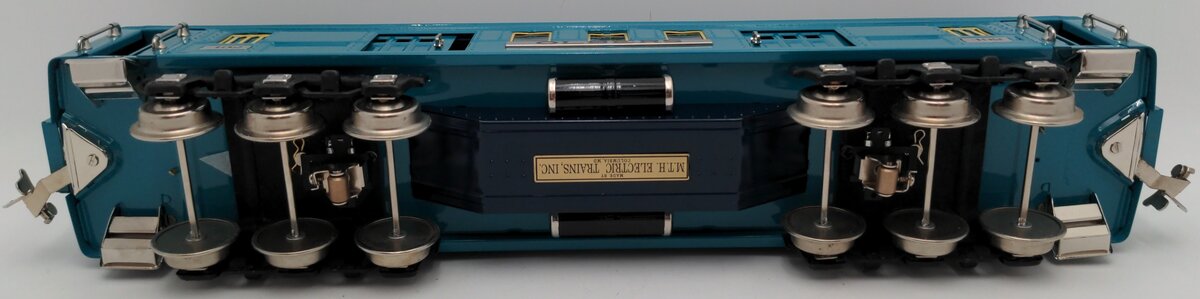 MTH 10-5158 Standard Gauge Blue Comet Baggage Car (TT Blue with Nickel Trim) EX/Box