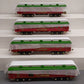 MTH 11-40128 STD Gauge Blue Comet "Christmas" 4 Car Passenger Set LN/Box