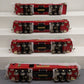 MTH 11-40128 STD Gauge Blue Comet "Christmas" 4 Car Passenger Set LN/Box
