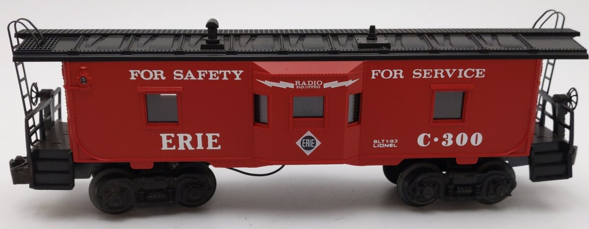 Lionel 6-19719 O Erie Bay Window Caboose W/Illuminated Interior #C-300 EX/Box