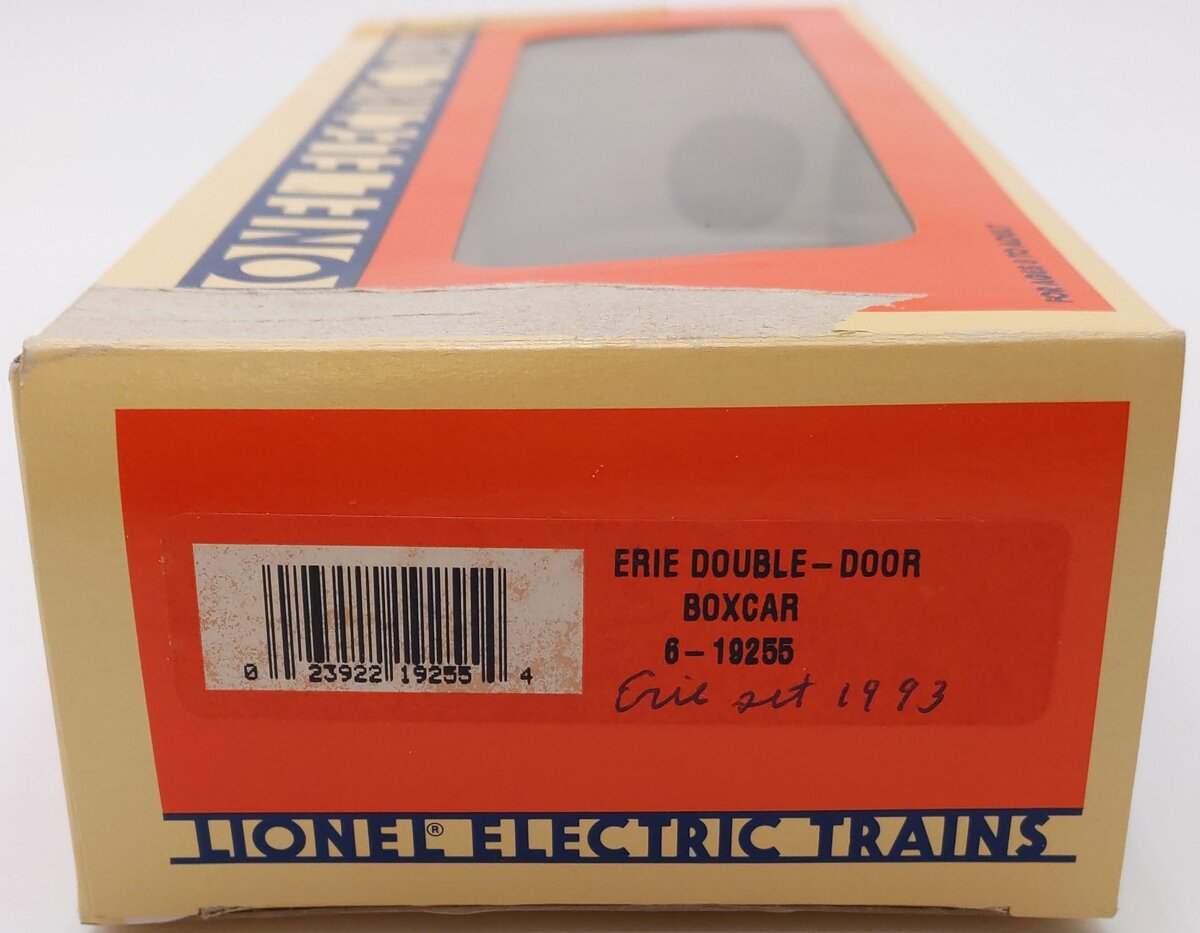 Lionel 6-19255 O Gauge Erie Double Door Boxcar #19255 EX/Box