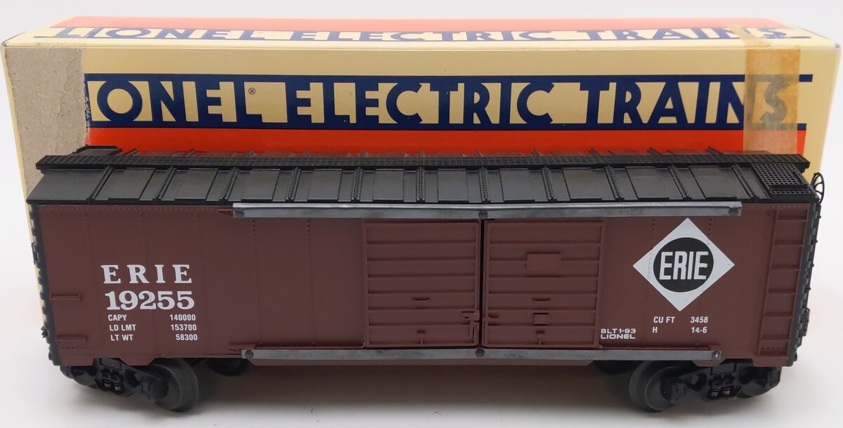 Lionel 6-19255 O Gauge Erie Double Door Boxcar #19255 EX/Box