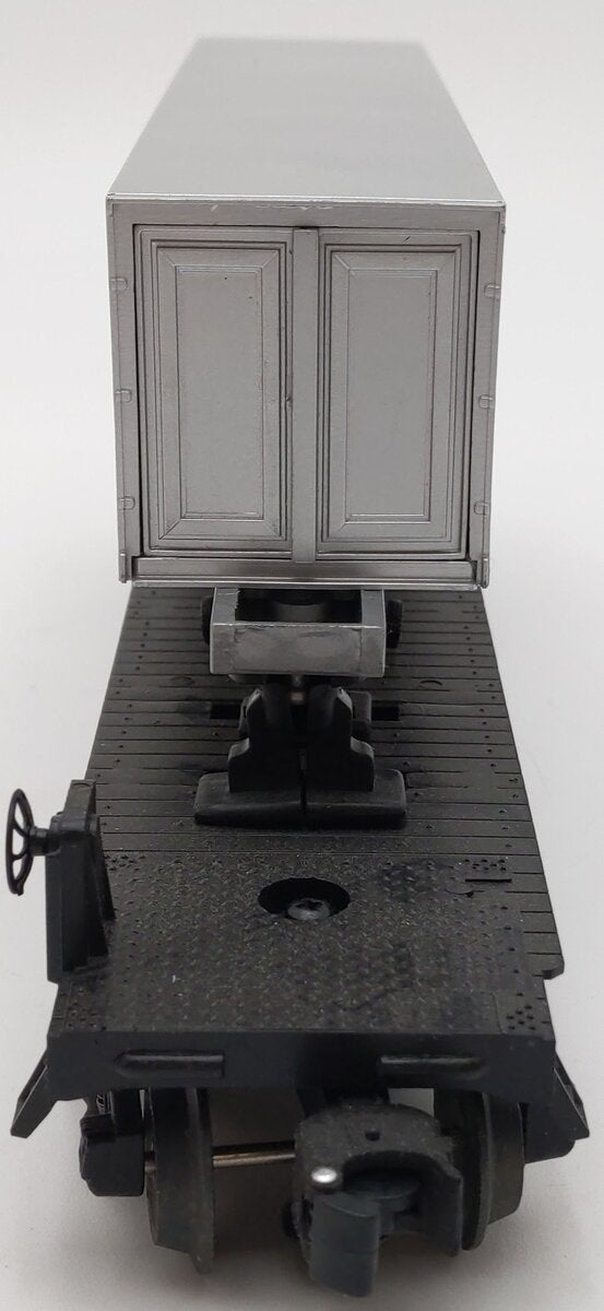 Lionel 6-19415 O Gauge Erie Flatcar #7200 w/ Trailer EX/Box