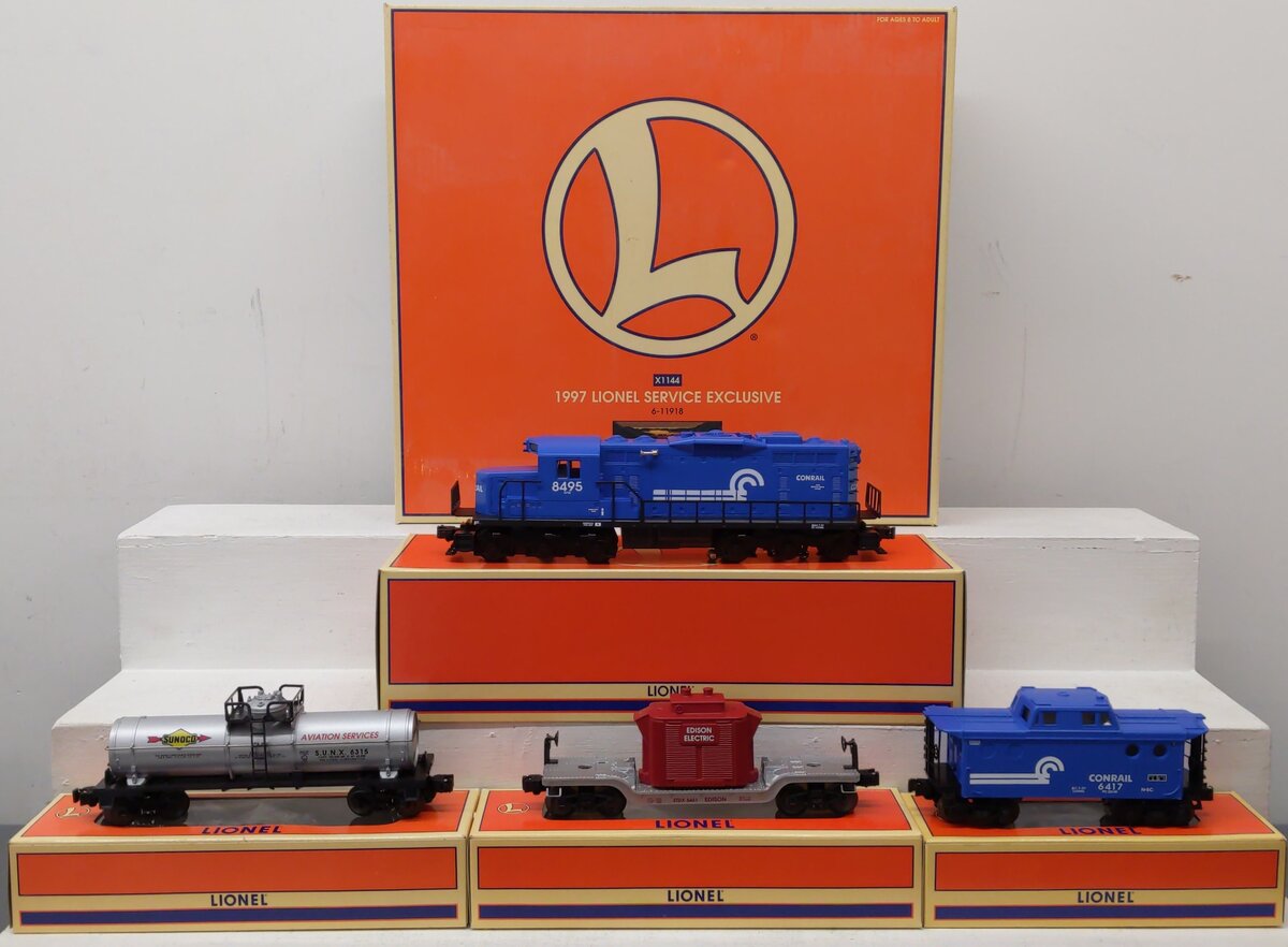 Lionel 6-11918 O Gauge 1997 Lionel Service Exclusive Conrail Diesel Train Set LN/Box