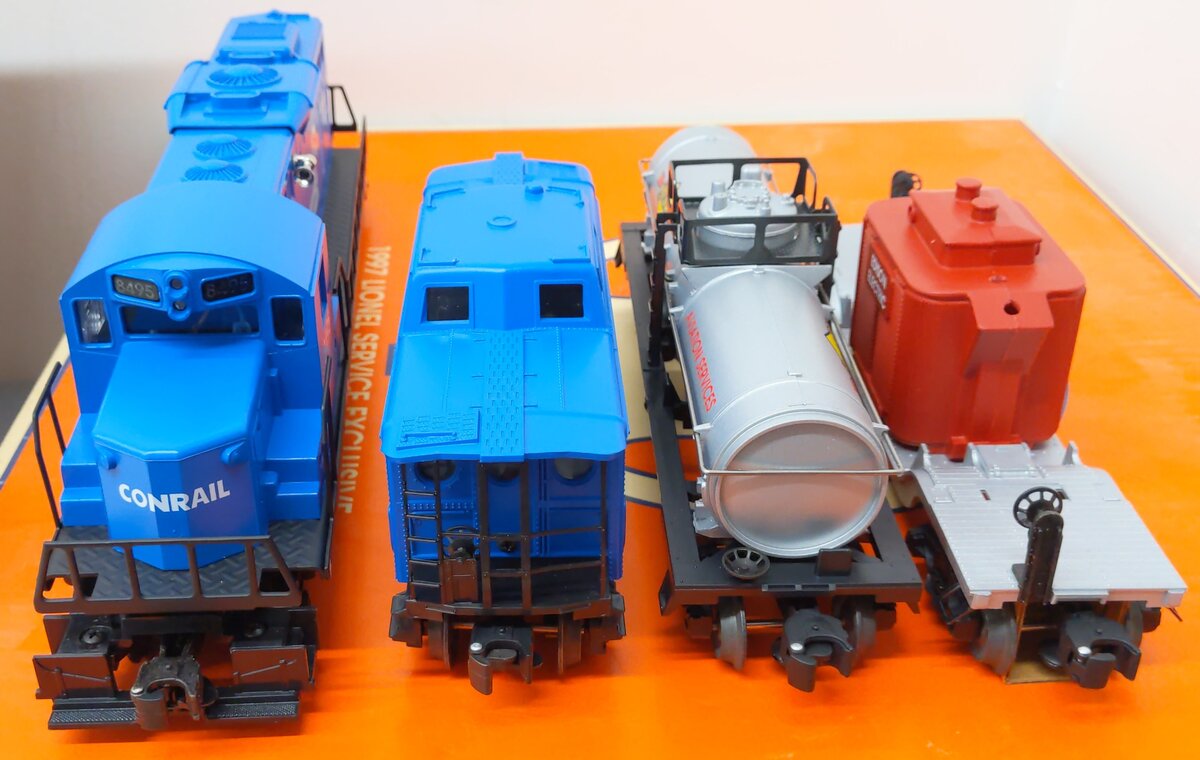 Lionel 6-11918 O Gauge 1997 Lionel Service Exclusive Conrail Diesel Train Set LN/Box
