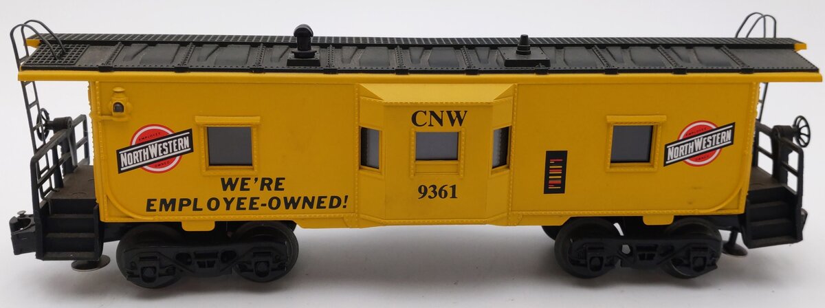 Lionel 6-9361 O Chicago & North Western Bay Window Illuminated Caboose #9361 EX/Box