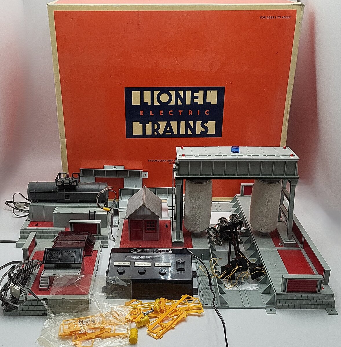 Lionel 6-12767 O Gauge Steam Clean & Wheel Grind Shop EX/Box